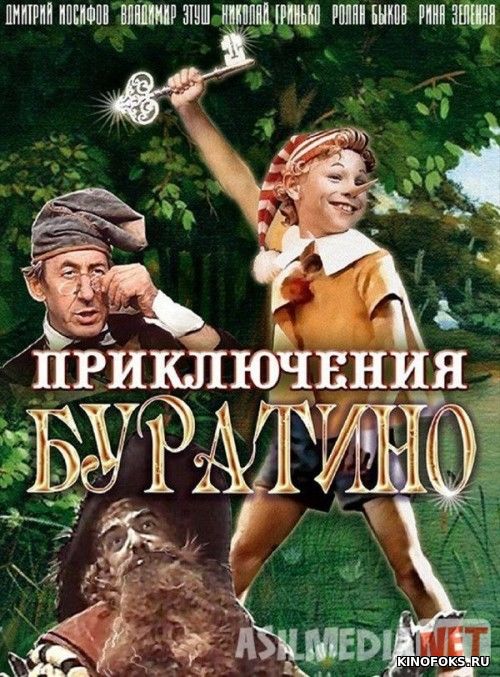 Buratino sarguzashtlari Uzbek tilida multfilm 1975 O'zbek tarjima kino HD